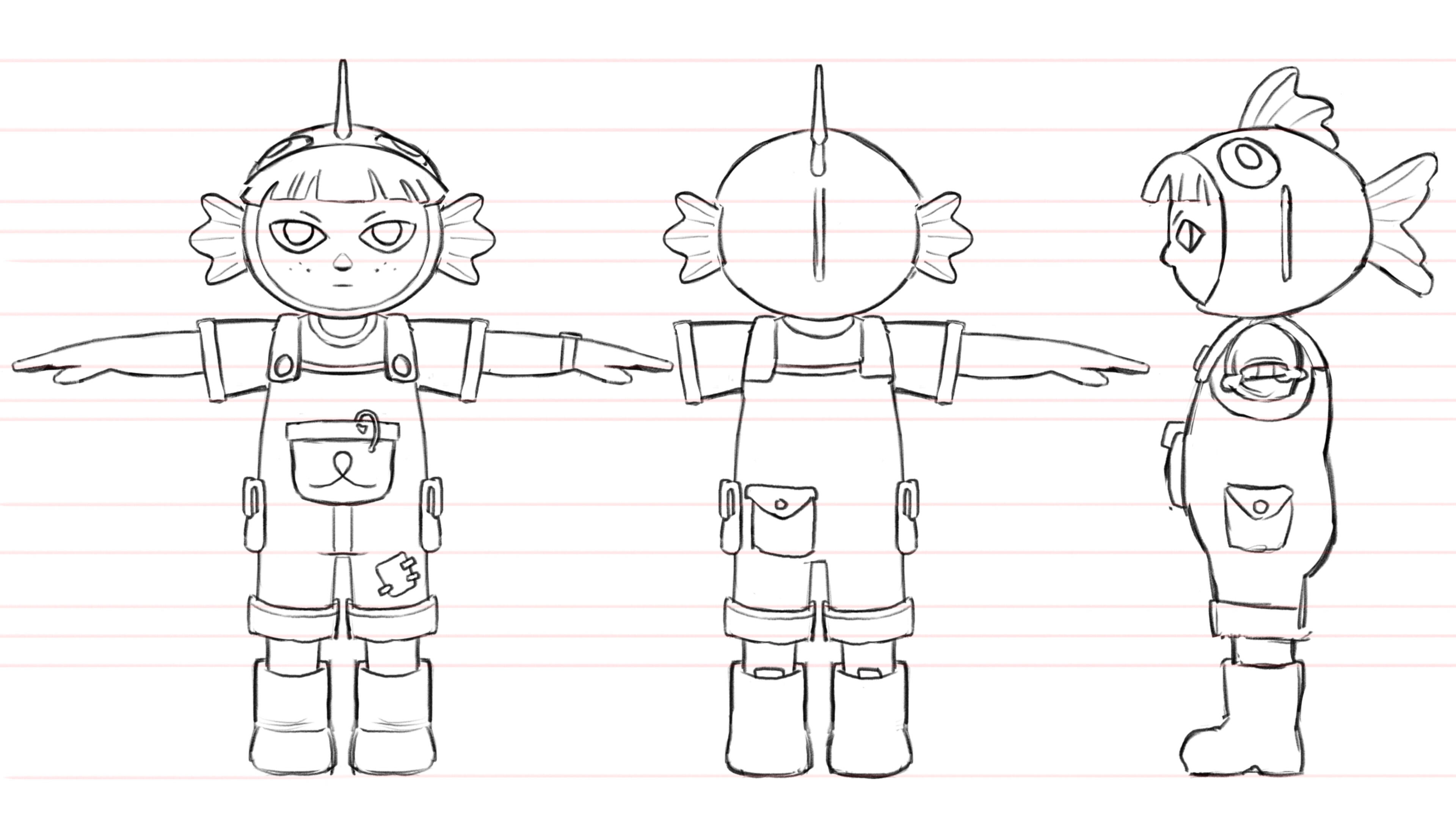 Character turnaround